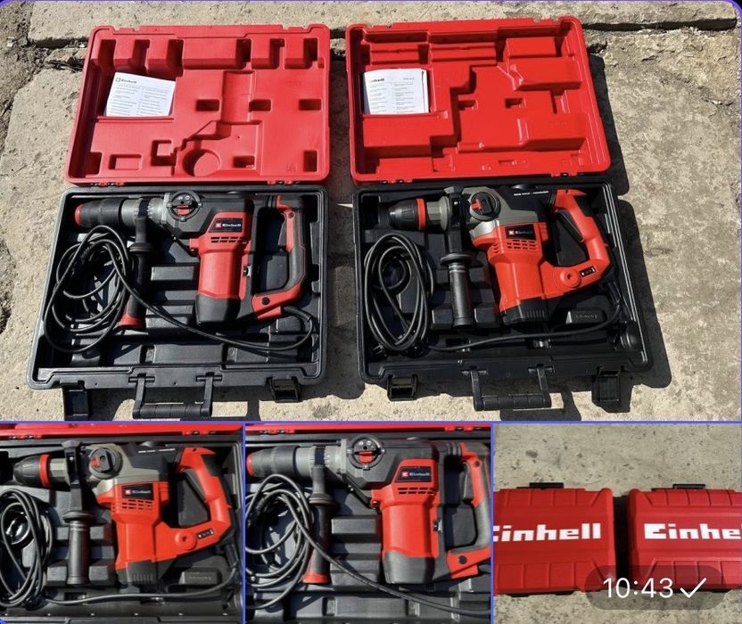 Перфоратор новий  SDS MAX Einhell TE-RH 40 3F TE-RH 38 3F Еінхель