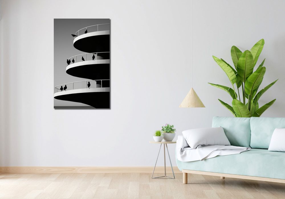 Obraz 60x100cm Krucze Odcienie