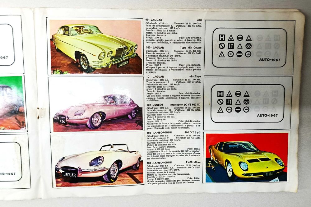 Caderneta AUTO 1967