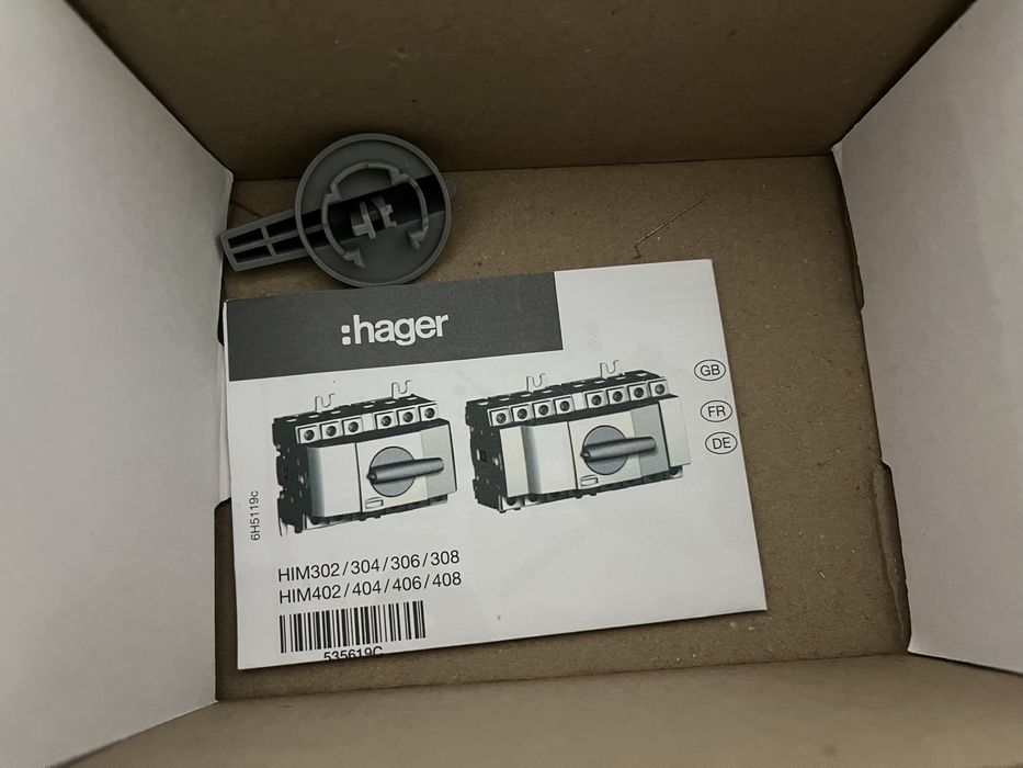 Hager him 404 рубильник