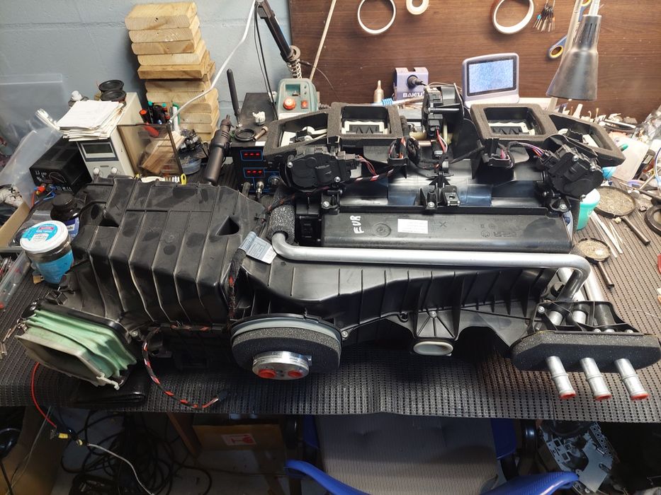 Bmw f10 f11 soufagem completa com motores e ligações