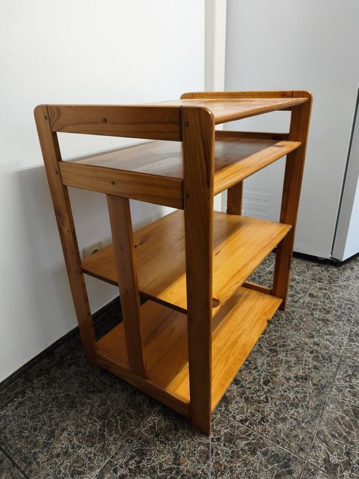 Mesa de apoio madeira maciça
