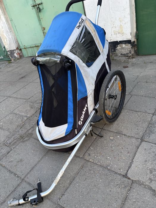Przyczepa rowerowa GIANT Blue do 22kg