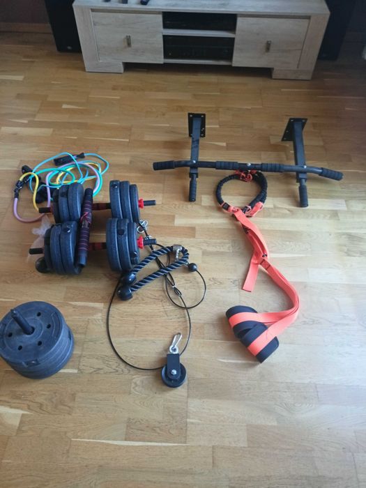 Bloczek do ćwiczeń+dronzek do podciagania