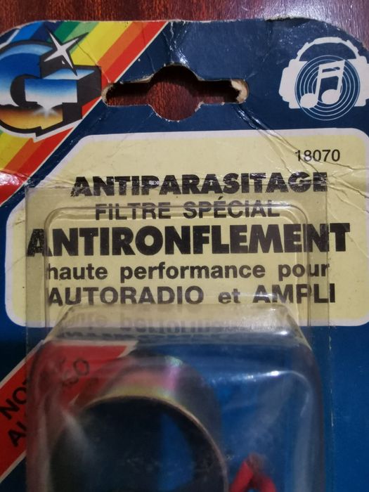 Filtro especial antiruido