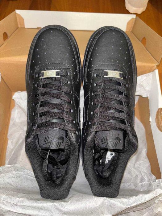 До Осені! Nike Air Force 1 07' Чорні