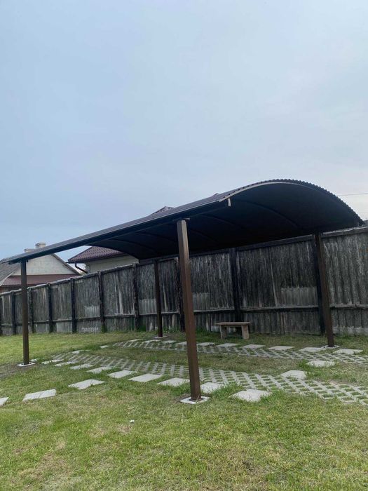 Навес для дома, Комплект навеса собери сам, Автонавес, Каркас навеса