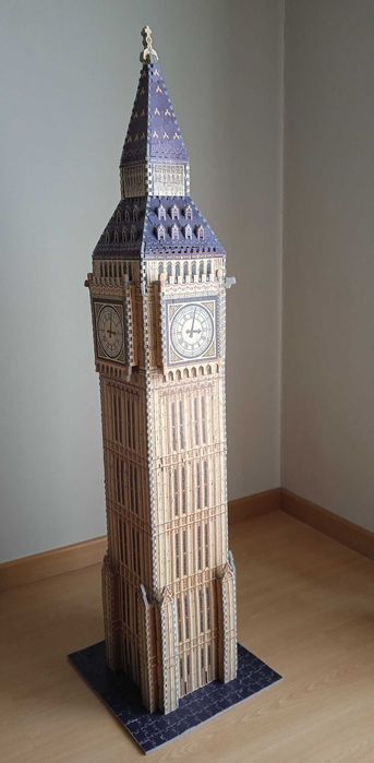 Big Ben Puzzle 3d Concluído - Portes Grátis