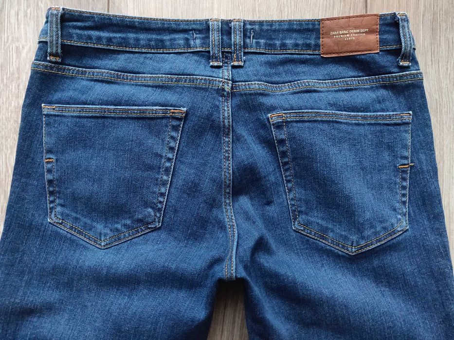 Джинсы женские Zara basic denim 38 ( Turkey) синие.