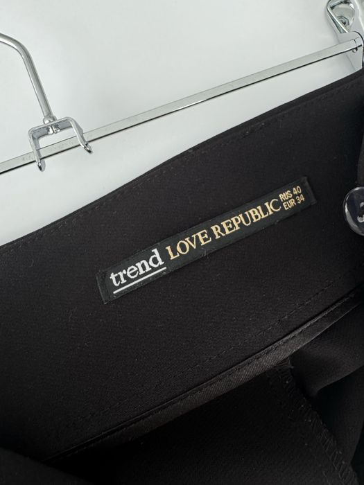 Чорні класичні шорти, розмір 34, XS, бренд Love Republic