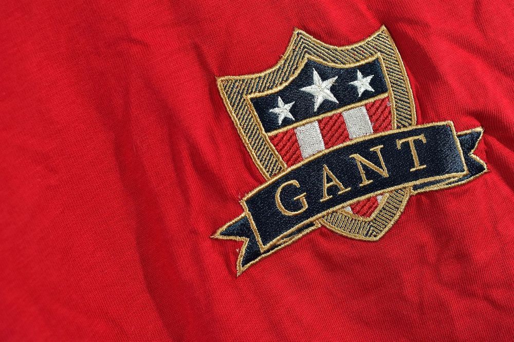 Gant Męska Koszulka Z Dużym Logo Premium Xl