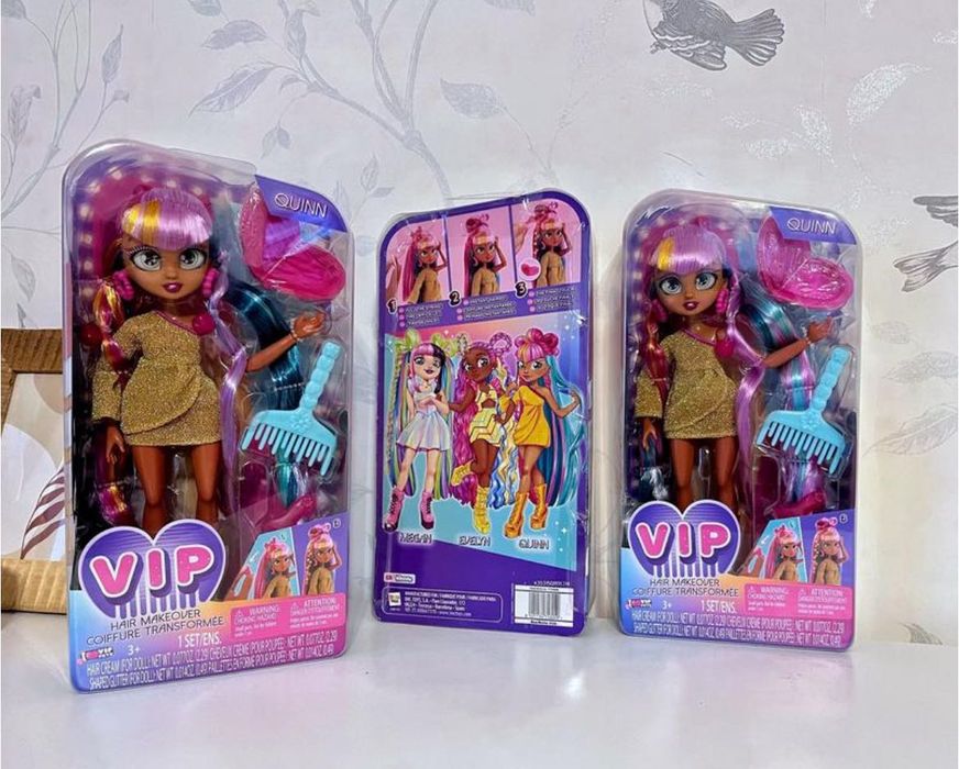 VIP Girls Hair Makeover Quinn Fashion Doll