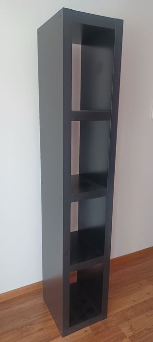 Regał, pólka ikea czarnobrąz 190/35