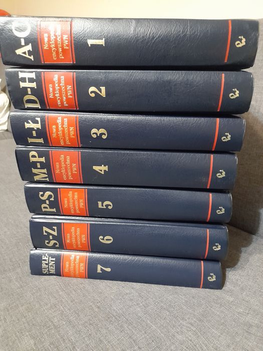 Nowa encyklopedia powszechna PWN 7 tomów
