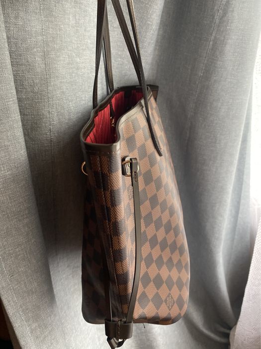 Louis Vuitton Neverfull premium quality skóra naturalna