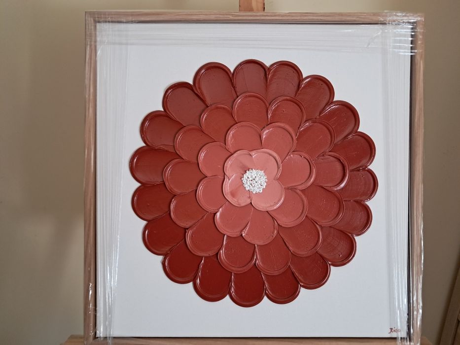 Tela de Pintura com moldura americana