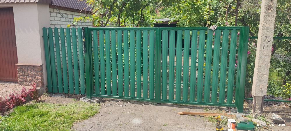 Відкатні, розпашні, автоматичні ворота від виробника