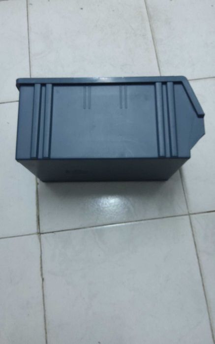 Caixas organizadoras plásticas para estante/armazém