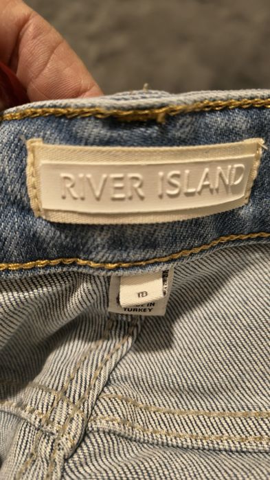 Spodnie Jeans szerokie nogawki rozmiar 44 /46 River Island