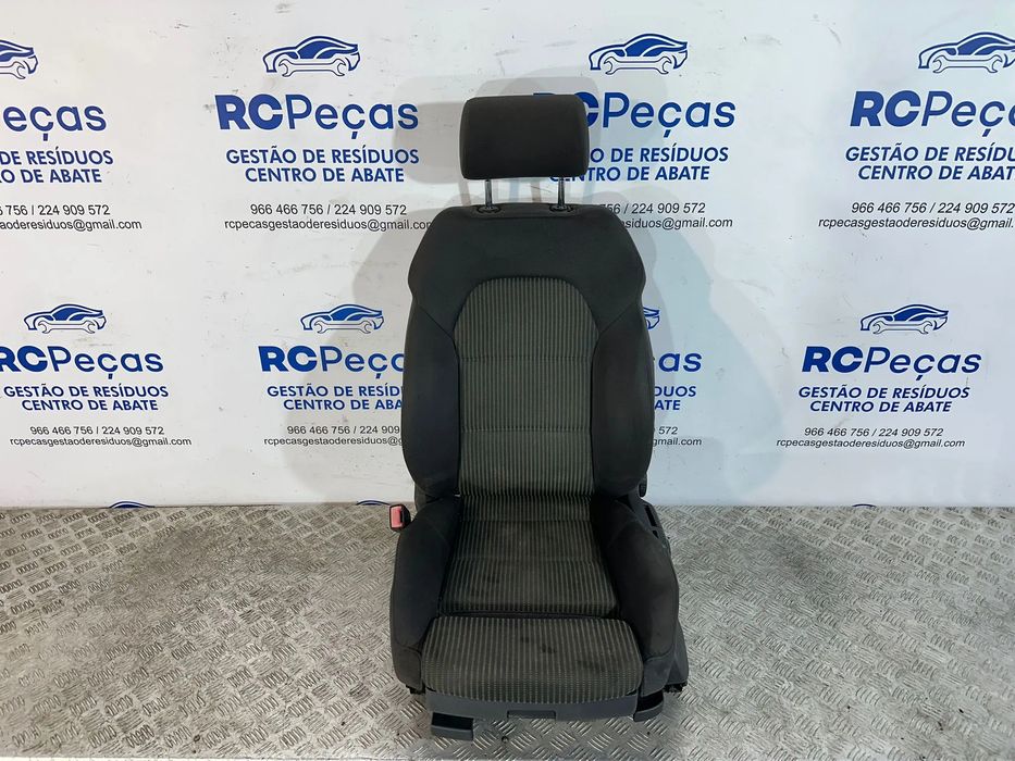 Conjunto Bancos Frente Frontais Pele  Original