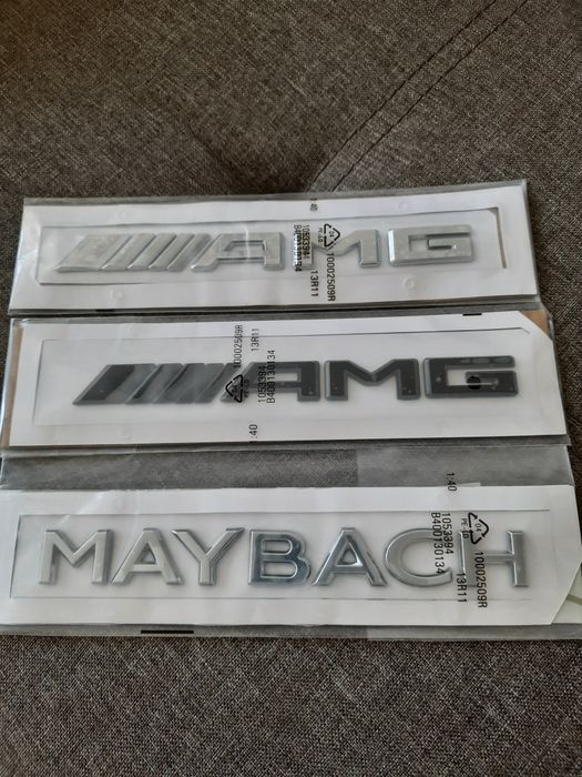 Эмблемы AMG G63 Gls Gle 4matic на Mercedes