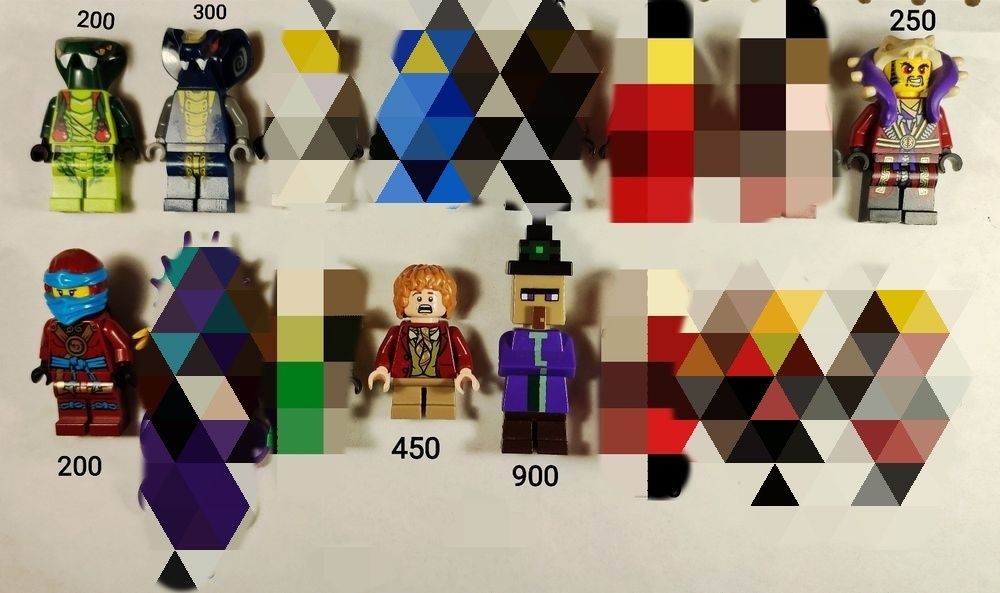 Оригінал LEGO Ninjago Star Wars Lord of the Rings Minecraft фігурки