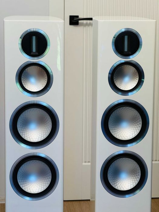 Monitor Audio Gold 300 (4G) — ленточный твитер, честные 8 Ом и 90 дБ | White Gloss, оригинал, пара