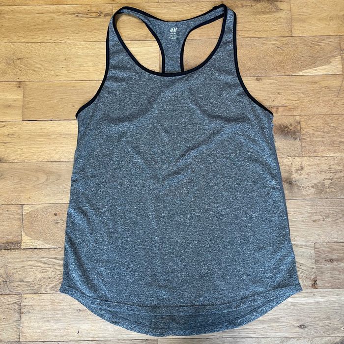 H&m Damski Sportowy T-shirt Fitness Bluzka Rozm. S