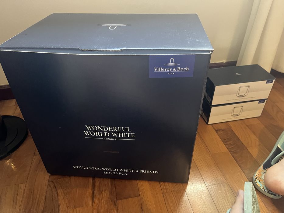 Conjunto Villeroy & Boch – Novo, por abrir