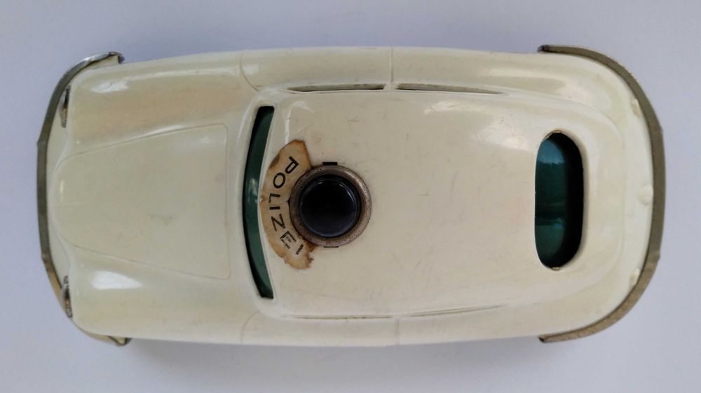 Porsche 356 Polizei carro da Polícia brinquedo de fricção