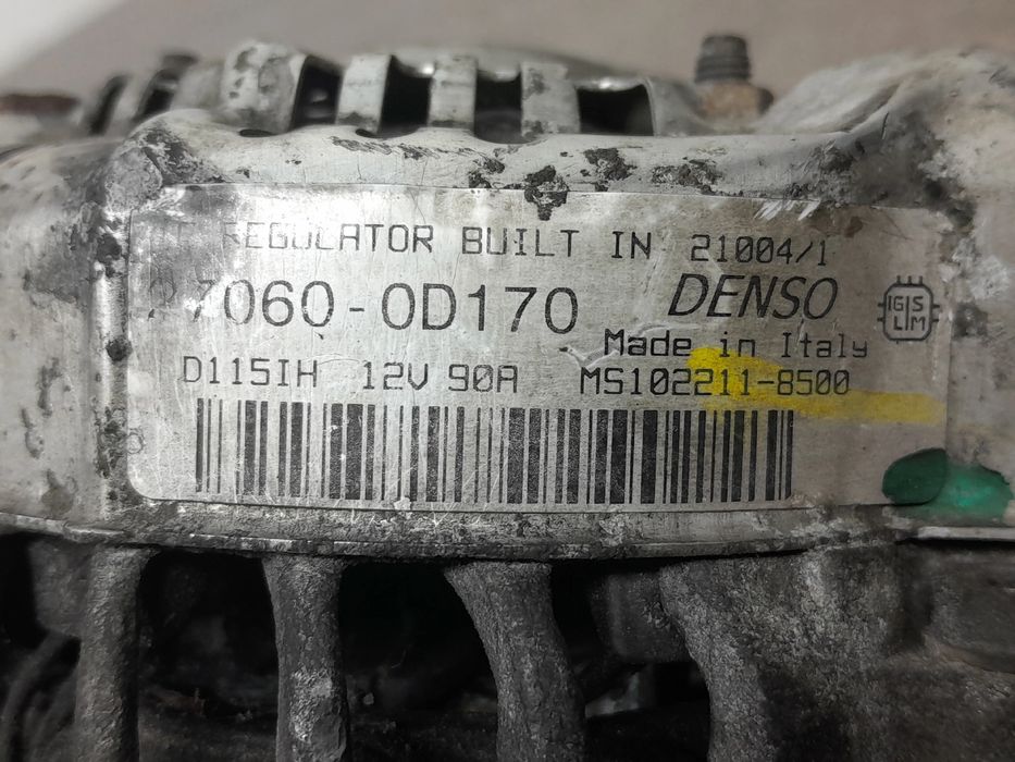 Alternador TOYOTA Corolla Verso (ZER_, ZZE12_, R1_)