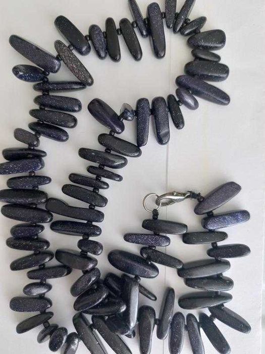 Ожерелье колье из натурального камня