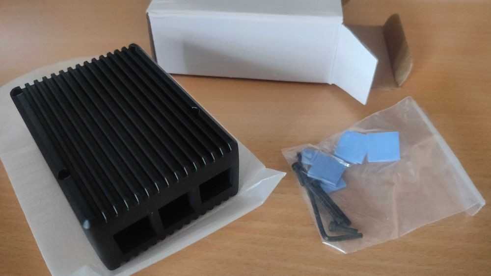 NOVO - GEEKWORM Caixa em Alumínio - Raspberry Pi 2 / 3 / 3B+