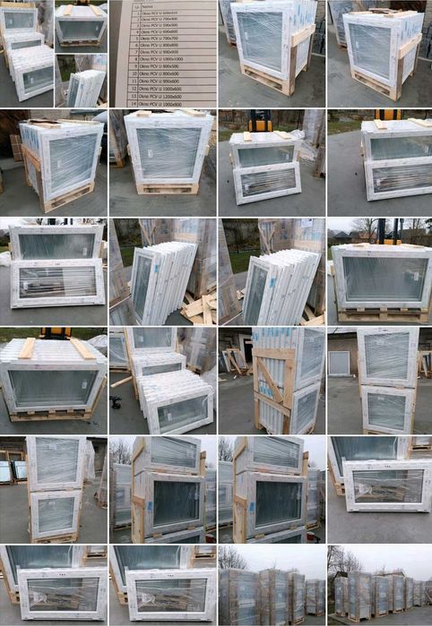 Drzwi zewnętrzne PCV Białe 100x210 cm dostępne od ręki, wysyłka