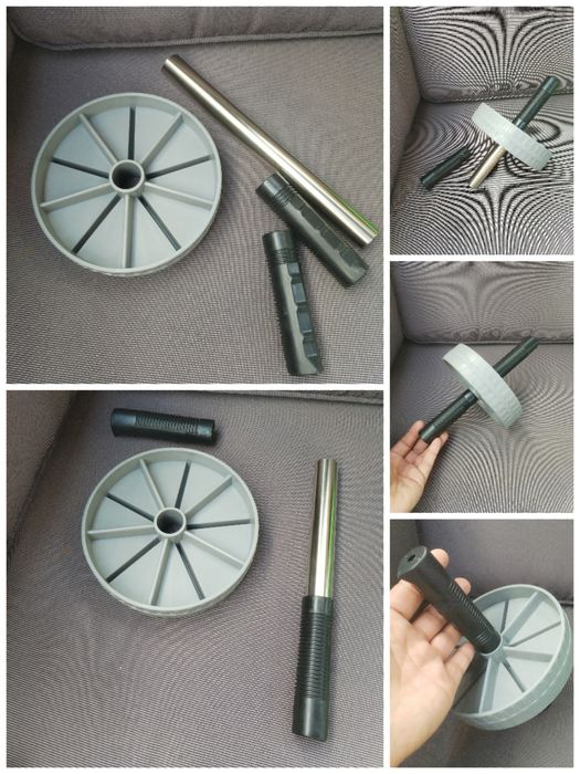 Roda de Abdominais Desmontável (Ab Wheel) – Quinta do Conde