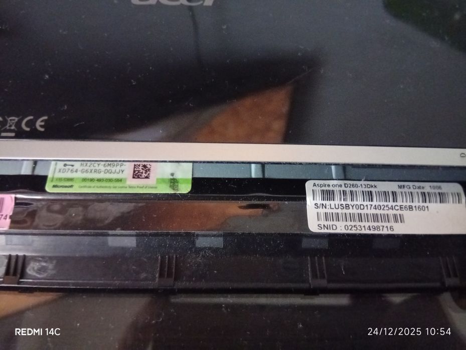 Acer Aspire One D260