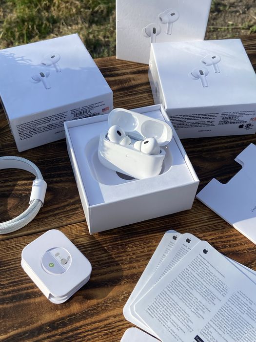 ‼️ЧОХОЛ У ПОДАРУНОК 1:1 Apple AirPods Pro 2 Premium Якість