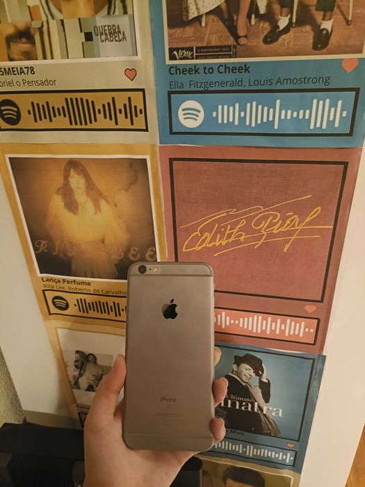 iPhone 6s Plus Space Gray – Na Caixa com Acessórios e Capas