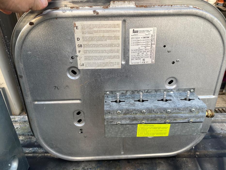 Placa a Gás + Forno Elétrico Teka SM-4G – Completo, em ótimo estado