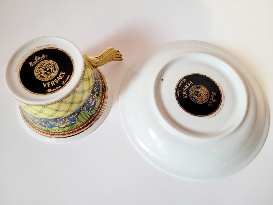 Rosenthal Filiżanka Versace Edycja limitowana Złoto 24 karatowe