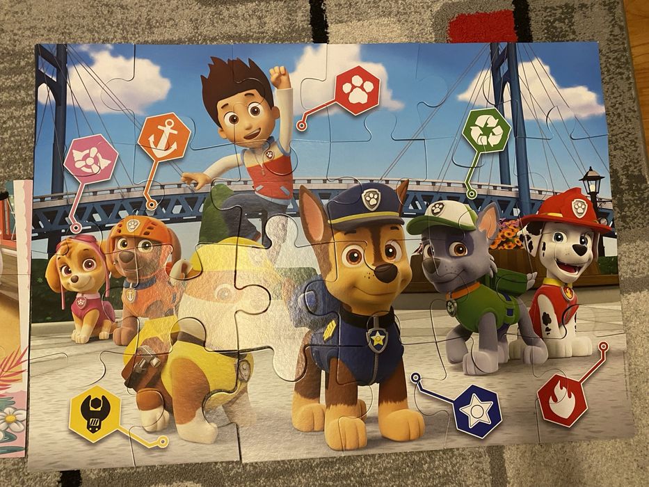 Puzzle Maxi 24 elementy Psi Patrol f. Clementoni
