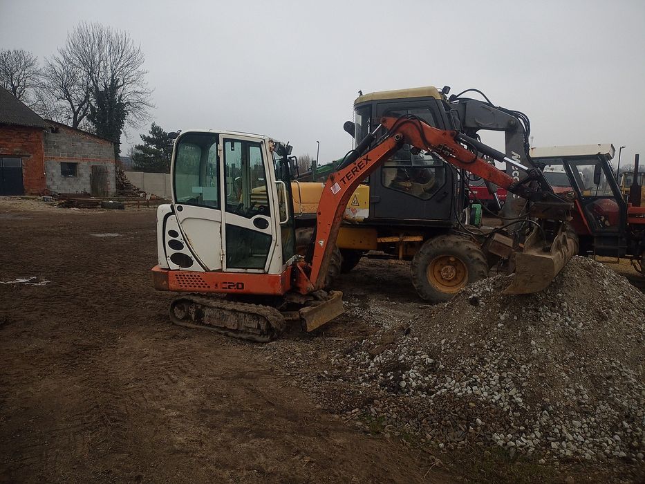 Minikoparka terex tc20 2008r