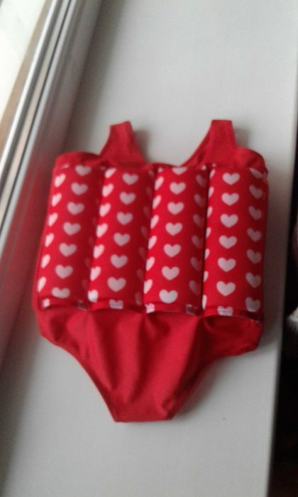 Детский купальник-поплавок с пенопластовыми вставками  р. 90