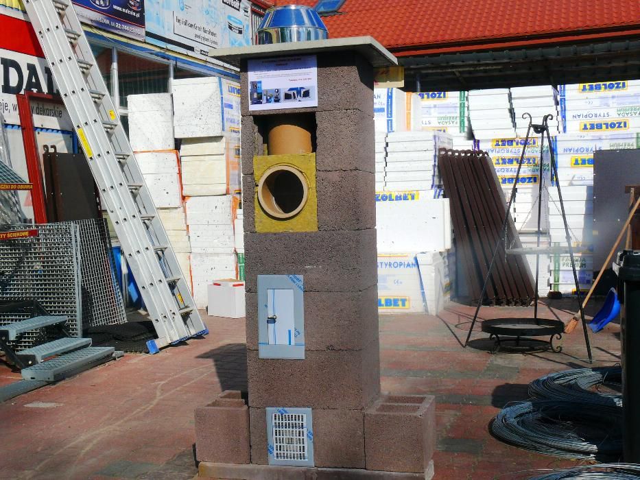 Kominy systemowe ceramiczne- spalinowy fi 200 K+W 6mb. Okazja!!!
