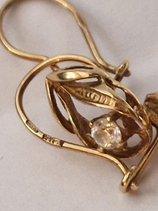 Kolczyki zlote próba 585