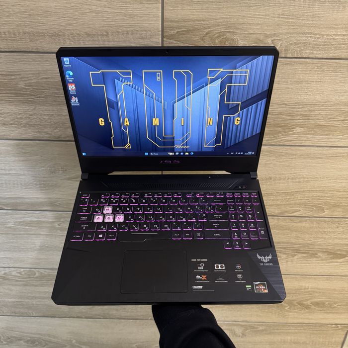 Asus Tuf Gtx 1660Ti, Ryzen 5, 512Gb, 16Gb ігровий ноутбук