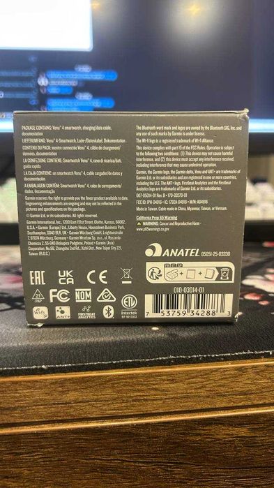 Garmin Venu 4 45 mm Silver, повний комплект, гарантія