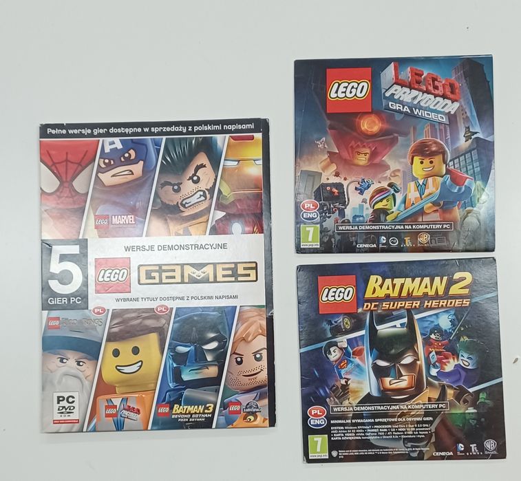 Gry Lego 5szt. na PC