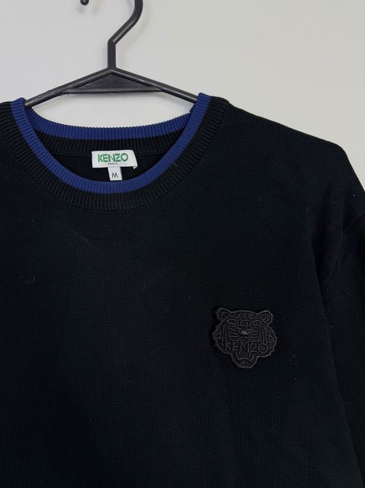 Sweter Kenzo Paris Tiger Czarny