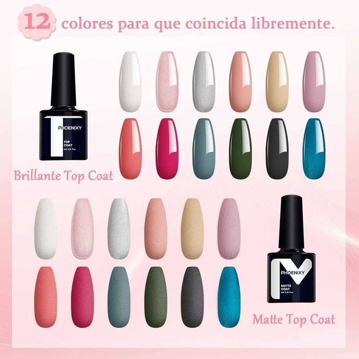 Catalisador unhas de gel UV LED + acessórios manicure + decoração NOVO